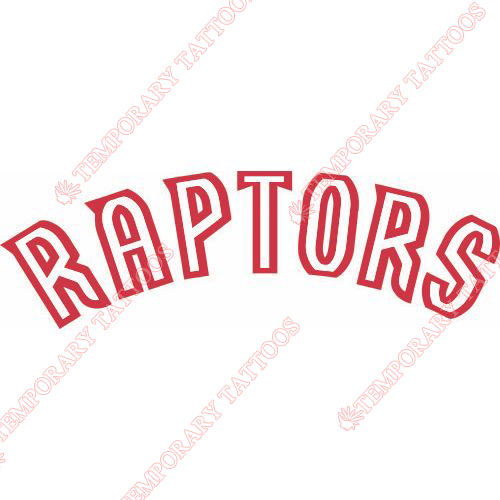 Toronto Raptors Customize Temporary Tattoos Stickers NO.1195